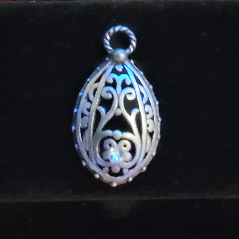 Grace Adele Teardrop Pendant With Rhinestone - image 3
